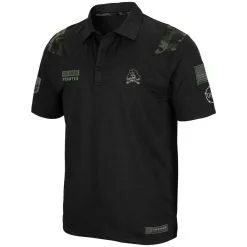 Colosseum Men's Black ECU Pirates OHT Military Appreciation Sierra Polo -Deals Arizona Wildcats Store DSCO1148314433 1007 ALT2