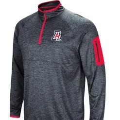 Colosseum Men's Navy Arizona Wildcats Amnesia Quarter-Zip Pullover Jacket -Deals Arizona Wildcats Store DSCO1148315516 1320 ALT2