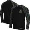 Colosseum Men's Black Arizona Wildcats OHT Military Appreciation Camo Raglan Long Sleeve T-Shirt -Deals Arizona Wildcats Store DSCO1148318668 1007