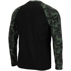 Colosseum Men's Black Arizona Wildcats OHT Military Appreciation Camo Raglan Long Sleeve T-Shirt -Deals Arizona Wildcats Store DSCO1148318668 1007 ALT3