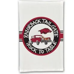 Magnolia Lane Arkansas Razorbacks 16'' X 25'' Truck To Table Hand Towel