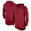 Nike Men's Cardinal Arkansas Razorbacks Slub Performance Long Sleeve Hoodie T-Shirt -Deals Arizona Wildcats Store DSCO1148319598 4633