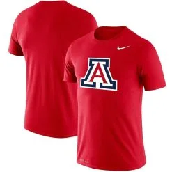 Nike Men's Red Arizona Wildcats School Logo Legend Performance T-Shirt
