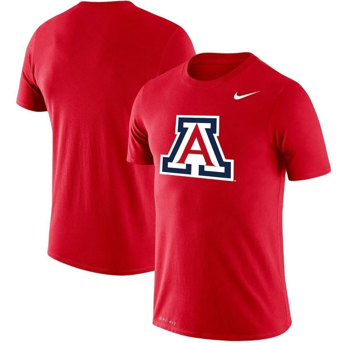 Nike Men's Red Arizona Wildcats School Logo Legend Performance T-Shirt 3 Nike Men's Red Arizona Wildcats School Logo Legend Performance T-Shirt