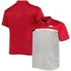 Profile Men's Cardinal/Gray Arkansas Razorbacks Big & Tall Polo -Deals Arizona Wildcats Store DSCO1148321975 4633