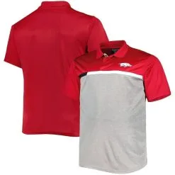 Profile Men's Cardinal/Gray Arkansas Razorbacks Big & Tall Polo -Deals Arizona Wildcats Store DSCO1148321975 4633 ALT1