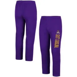 Colosseum Men's Purple ECU Pirates Fleece Pants
