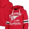 Pressbox Women's Cardinal Arkansas Razorbacks Super Pennant Pullover Hoodie -Deals Arizona Wildcats Store DSCO1150566747 4633