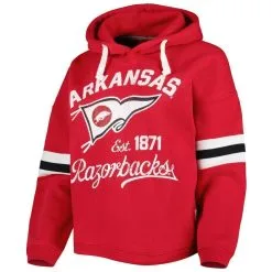 Pressbox Women's Cardinal Arkansas Razorbacks Super Pennant Pullover Hoodie -Deals Arizona Wildcats Store DSCO1150566747 4633 ALT2