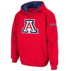 Colosseum Youth Cardinal Arizona Wildcats Big Logo Pullover Hoodie -Deals Arizona Wildcats Store DSCO1150991722 2910 ALT1