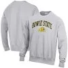 Champion Men's Heathered Gray Bowie State Bulldogs Arch Over Logo Reverse Weave Pullover Sweatshirt -Deals Arizona Wildcats Store DSCO1150992882 1927
