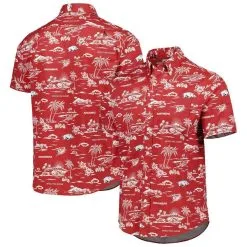 Reyn Spooner Men's Cardinal Arkansas Razorbacks Performance Button-Down Shirt