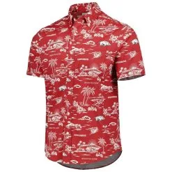 Reyn Spooner Men's Cardinal Arkansas Razorbacks Performance Button-Down Shirt -Deals Arizona Wildcats Store DSCO1151428370 4633 ALT2