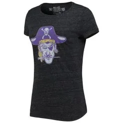 Original Retro Brand Women's Black ECU Pirates Vault Tri-Blend T-Shirt -Deals Arizona Wildcats Store DSCO1151839766 1007 ALT2
