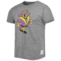 Original Retro Brand Men's Heather Gray ECU Pirates Vault Strutting PeeDee Tri-Blend T-Shirt -Deals Arizona Wildcats Store DSCO1151957861 1927 ALT2