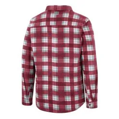 Colosseum Men's Cardinal/White Arkansas Razorbacks Ellis Plaid Full-Snap Shirt Jacket -Deals Arizona Wildcats Store DSCO1152433656 M9JC ALT3