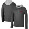 Men's Colosseum Black Arkansas Razorbacks Ballot Waffle-Knit Thermal Long Sleeve Hoodie T-Shirt -Deals Arizona Wildcats Store DSCO1152521718 1007
