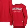 Pressbox Women's Crimson Arkansas Razorbacks Steamboat Animal Print Raglan Pullover Sweatshirt -Deals Arizona Wildcats Store DSCO1152521840 4633