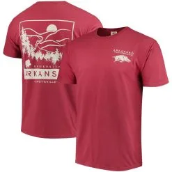 Image One Men's Cardinal Arkansas Razorbacks Comfort Colors Local T-Shirt -Deals Arizona Wildcats Store DSCO1153014320 2840 ALT1