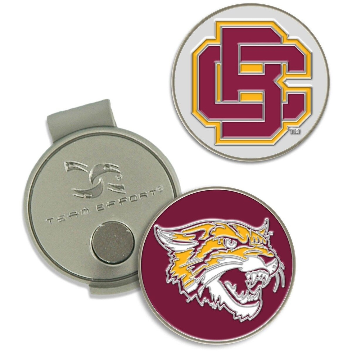 WinCraft Bethune-Cookman Wildcats Hat Clip With Ball Markers Set 4 WinCraft Bethune-Cookman Wildcats Hat Clip With Ball Markers Set - Image 2