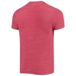 Men's Champion Heathered Cardinal Arkansas Razorbacks Vault Logo Tri-Blend T-Shirt -Deals Arizona Wildcats Store DSCO1153016963 4633 ALT3