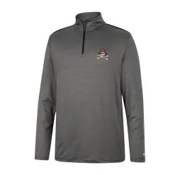 Colosseum Men's Charcoal ECU Pirates Logo Quarter-Zip Windshirt -Deals Arizona Wildcats Store DSCO1153018689 1904 ALT2