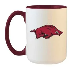 The Memory Company Arkansas Razorbacks 15oz. Inner Color Mug -Deals Arizona Wildcats Store DSCO1153020430 0000 ALT2