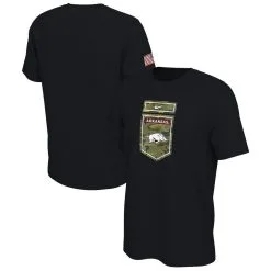 Men's Nike Black Arkansas Razorbacks Veterans Camo T-Shirt -Deals Arizona Wildcats Store DSCO1153022973 1007 ALT1