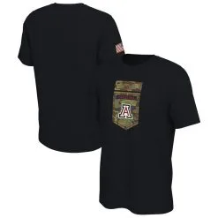 Nike Men's Black Arizona Wildcats Veterans Camo T-Shirt