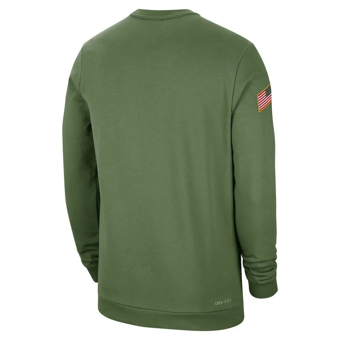 Nike Men's Olive Arizona Wildcats Military Pullover Sweatshirt 6 Nike Men's Olive Arizona Wildcats Military Pullover Sweatshirt - Image 4
