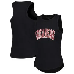 Boxercraft Women's Black Arkansas Razorbacks Adrienne Tank Top