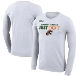 Nike X LeBron James Men's X LeBron James White Florida A&M Rattlers Legend Performance Long Sleeve T-Shirt