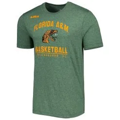 Nike X LeBron James Men's X LeBron James Heather Green Florida A&M Rattlers Marled T-Shirt -Deals Arizona Wildcats Store DSCO1154283153 2041 ALT2