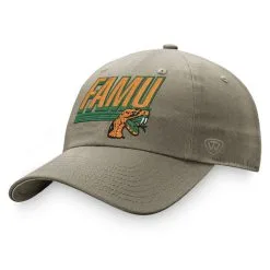 Top Of The World Men's Khaki Florida A&M Rattlers Slice Adjustable Hat