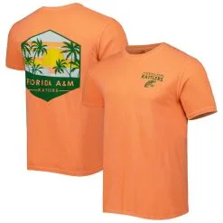 Image One Men's Orange Florida A&M Rattlers Landscape Shield T-Shirt