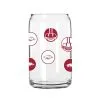 Logo Brands Arkansas Razorbacks 16oz. Smiley Can Glass -Deals Arizona Wildcats Store DSCO1155047485 0000