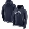 Men's Nike Navy Arizona Wildcats Sketch Retro Pullover Hoodie -Deals Arizona Wildcats Store DSCO1155623124 1320