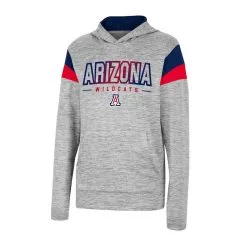 Colosseum Youth Heather Gray Arizona Wildcats Tartookas Long Sleeve Hoodie T-Shirt -Deals Arizona Wildcats Store DSCO1156317863 1927 ALT2