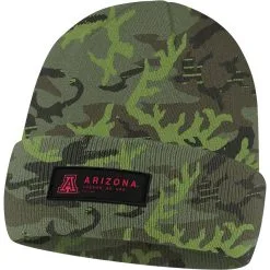 Men's Nike Camo Arizona Wildcats Veterans Day Cuffed Knit Hat