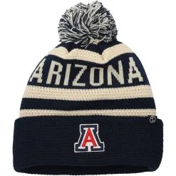 Zephyr Men's Navy Arizona Wildcats Klammer Cuffed Knit Hat With Pom