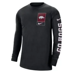 Nike Men's Black Arkansas Razorbacks Seasonal Max90 2-Hit Long Sleeve T-Shirt 8 Nike Men's Black Arkansas Razorbacks Seasonal Max90 2-Hit Long Sleeve T-Shirt -Deals Arizona Wildcats Store DSCO1157801080 1007 ALT2