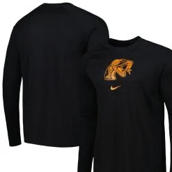 Nike Men's Black Florida A&M Rattlers Spotlight Raglan Performance Long Sleeve T-Shirt