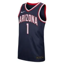 Men's Nike #1 Navy Arizona Wildcats Replica Jersey -Deals Arizona Wildcats Store DSCO1157801199 1320 ALT2