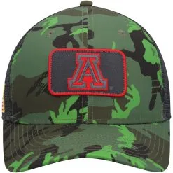 Nike Men's Camo/Black Arizona Wildcats Classic99 Veterans Day Trucker Snapback Hat -Deals Arizona Wildcats Store DSCO1158072923 4273 ALT2