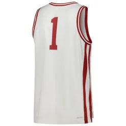 Nike Men's #1 White Arkansas Razorbacks Replica Basketball Jersey -Deals Arizona Wildcats Store DSCO1158093473 3550 ALT3