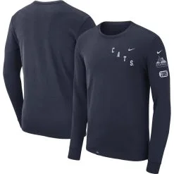 Nike Men's Navy Arizona Wildcats Repeat Logo 2-Hit Long Sleeve T-Shirt -Deals Arizona Wildcats Store DSCO1158819177 1320 ALT1