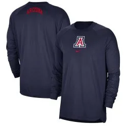 Nike Men's Navy Arizona Wildcats Basketball Spotlight Performance Raglan T-Shirt -Deals Arizona Wildcats Store DSCO1158819237 1320 ALT1