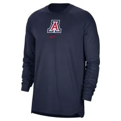 Nike Men's Navy Arizona Wildcats Basketball Spotlight Performance Raglan T-Shirt -Deals Arizona Wildcats Store DSCO1158819237 1320 ALT2