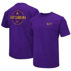 Colosseum Men's Purple ECU Pirates OHT Military Appreciation T-Shirt -Deals Arizona Wildcats Store DSCO1159507383 2729 ALT1