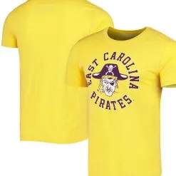 Homefield Men's Heather Gold ECU Pirates Vintage T-Shirt -Deals Arizona Wildcats Store DSCO1159523440 1853 ALT1